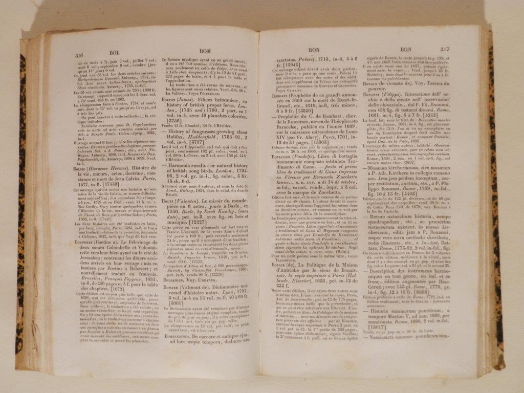 Manuel du libraire et de l'amateur de livres