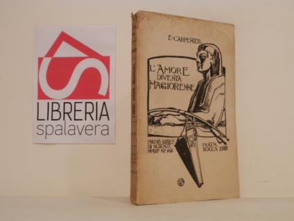 L' amore diventa maggiorenne - Edward Carpenter - copertina