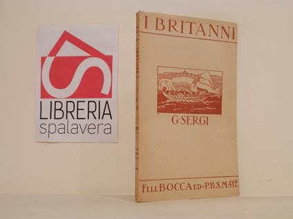 I Britanni - Giuseppe Sergi - copertina