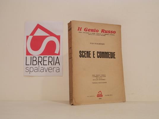 Scene e commedie - Ivan Turgenev - copertina