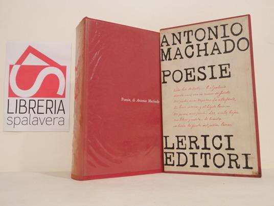 Poesie - Antonio Machado - copertina