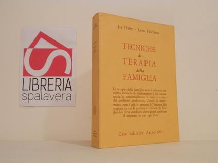 Tecniche di terapia della famiglia - Jay Haley - copertina