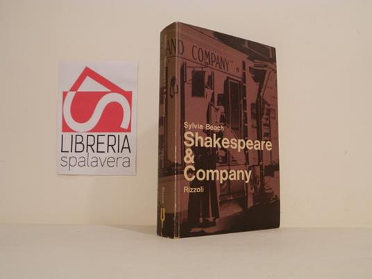 Shakespeare and Company - Sylvia Beach - copertina