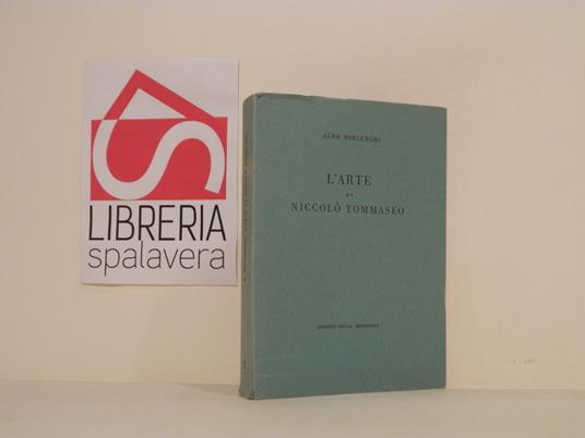 L' arte di Niccolò Tommase - Aldo Borlenghi - copertina