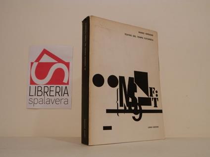 Teatro del tempo futurista - Mario Verdone - copertina