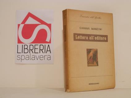 Lettere all'editore - Gianna Manzini - copertina