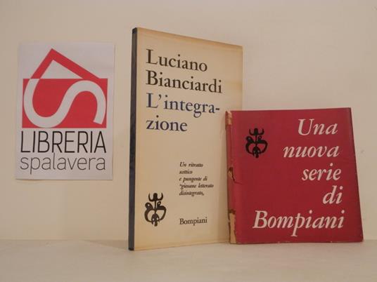 L' integrazione - Luciano Bianciardi - copertina