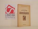 Sentimento del tempo : 1919-1935