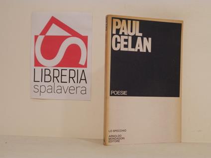 Poesie - Paul Celan - copertina