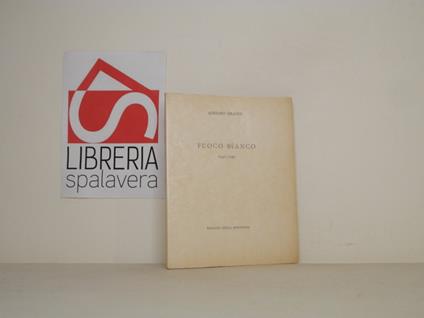 Fuoco bianco - Adriano Grande - copertina