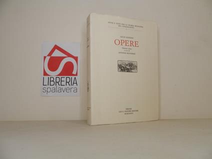 Opere - copertina