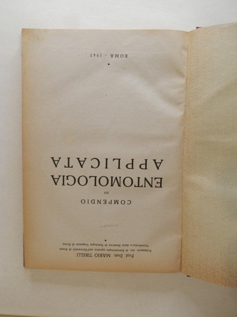 Compendio di entomologia applicata