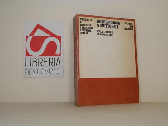 Antropologia strutturale - Claude Lévi-Strauss - copertina