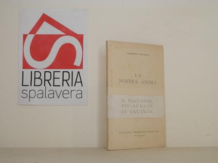 La nostra anima - Alberto Savinio - copertina