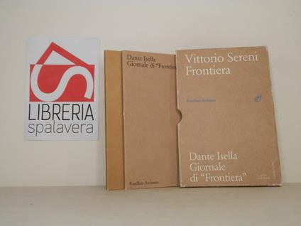 Frontiera Giornale di "Frontiera" - copertina