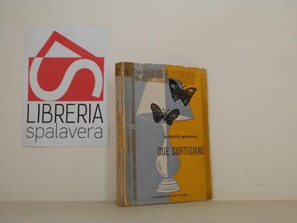 Due cortigiane - Alberto Moravia - copertina