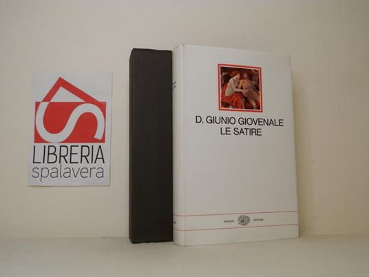 Le Satire - D. Giunio Giovenale - copertina