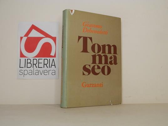 Tommaseo - Giacomo Debenedetti - copertina