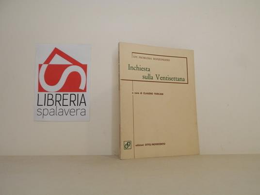 Inchiesta sulla Ventisettana - copertina