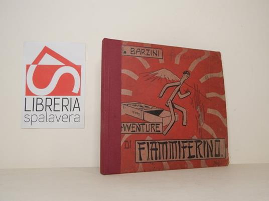 Le avventure di Fiammiferino - Luigi Barzini - copertina