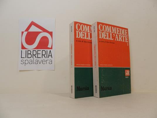 Commedia dell'arte. 2 volumi - Siro Ferrone - copertina