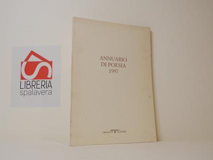 Annuario di poesia. 1997 - Guido Oldani - copertina