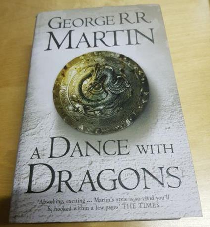 A Dance with dragons, George R.R. Martin, inglese, copertina rigida - copertina