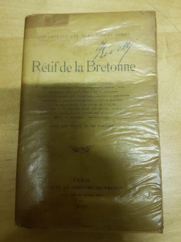 Retif Bretonne (De La) Collection Des Plus Belles Pages - copertina
