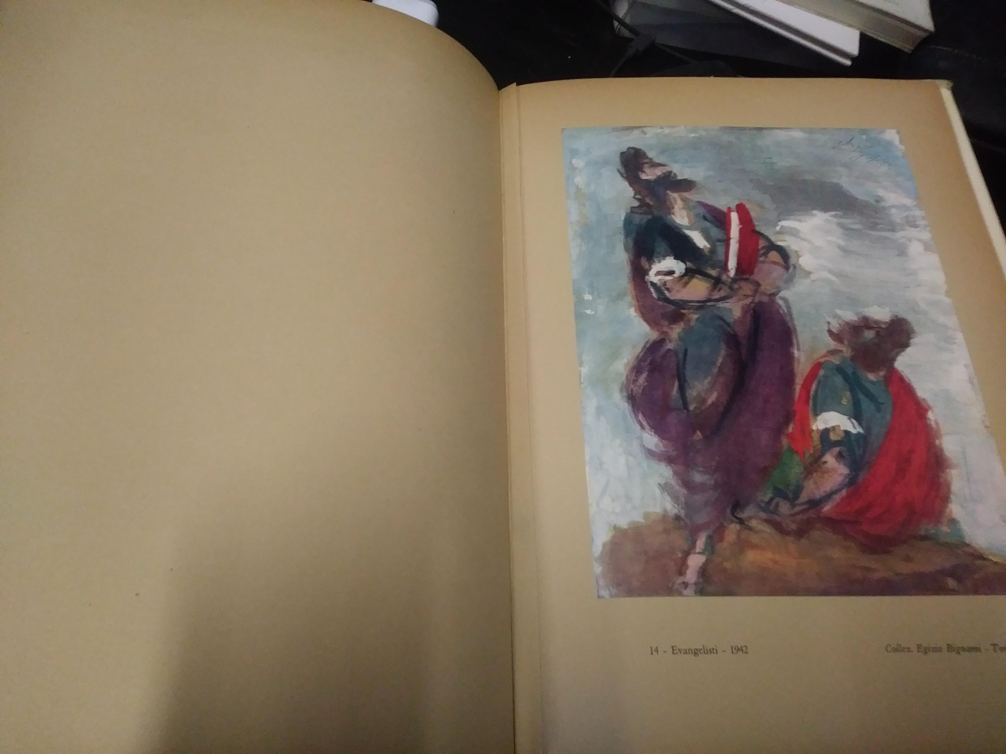 Spazzapan pittori d'oggi collana d'arte della galleria La bussola di torino copia n.857/1000