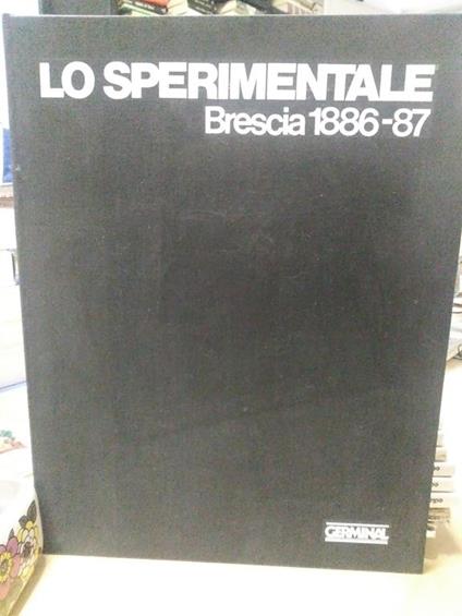 Lo Sperimentale brescia 1886-87 germinal - copertina