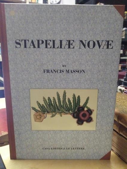 Stapeliae novae by francis masson - Francis Masson - copertina