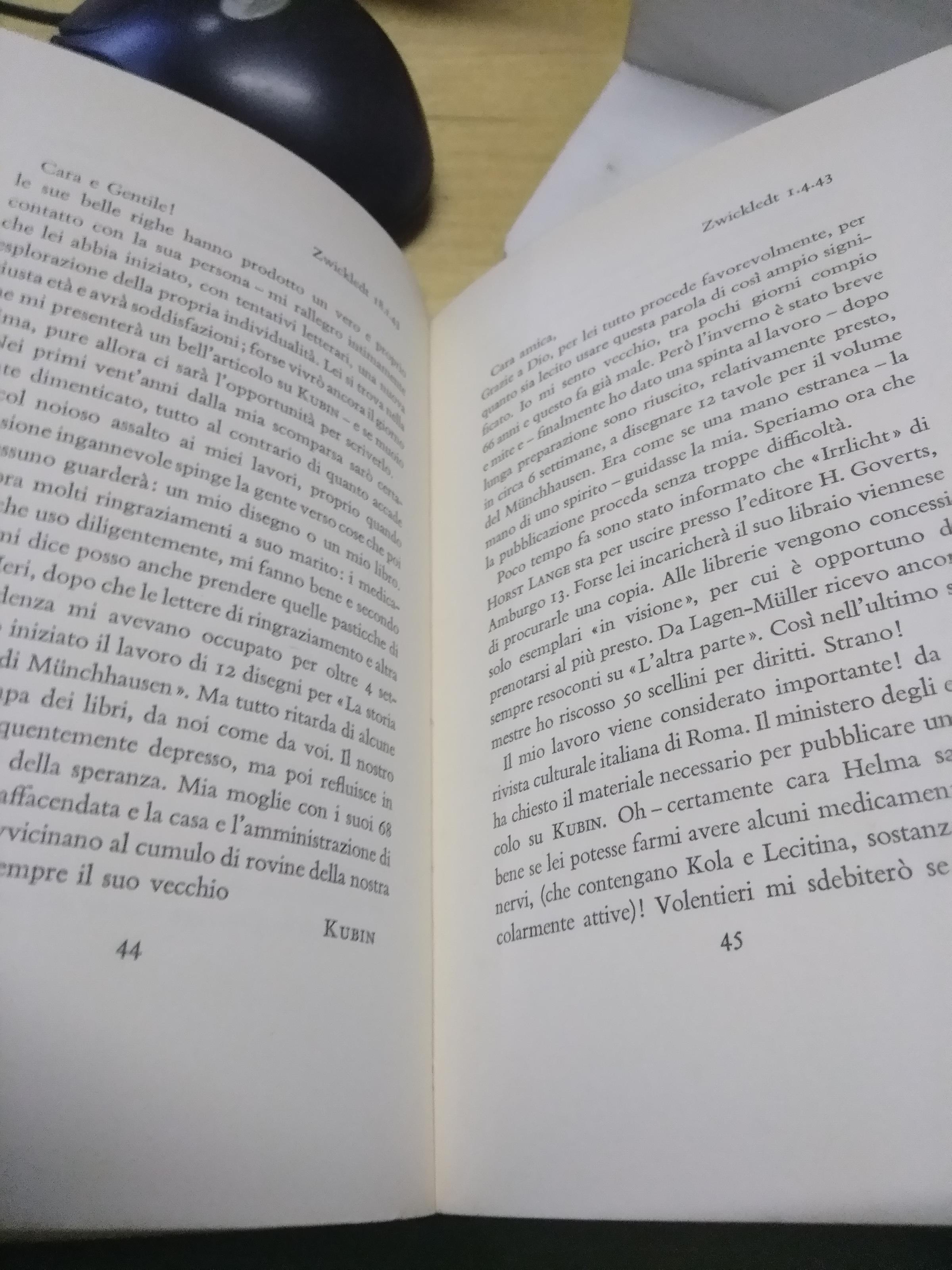 Lettere a un'amica alfred kubin