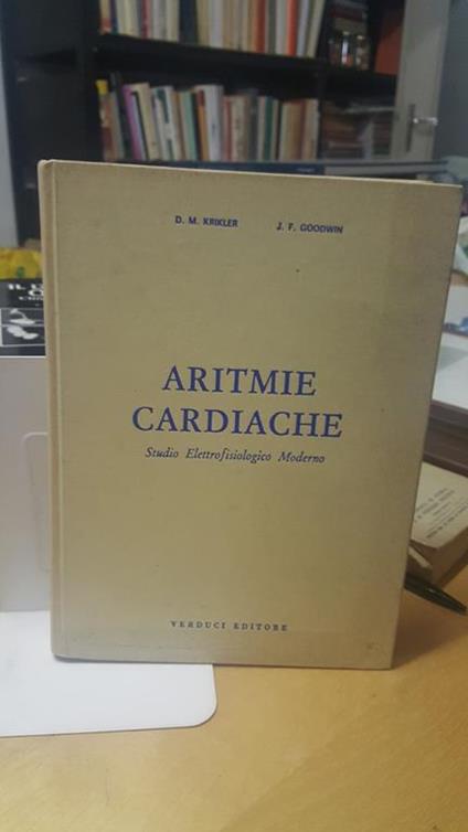 Aritmie cardiache studio elettrofisiologico moderno - copertina