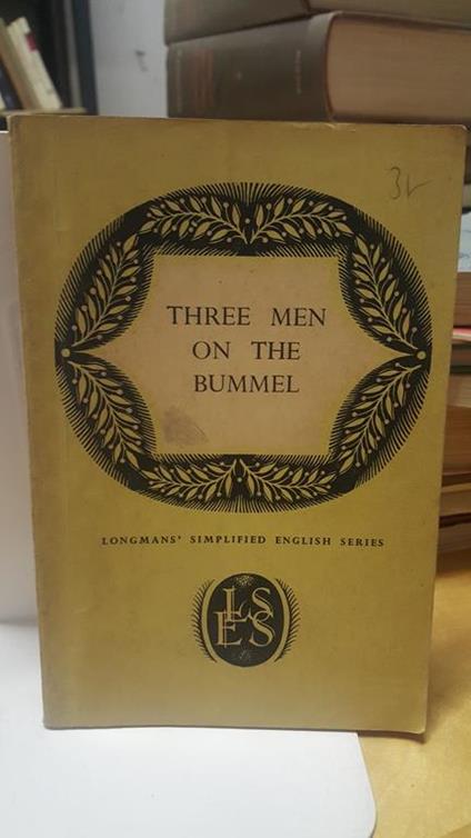 Three men on the bummel lonmans'simplified english series - copertina