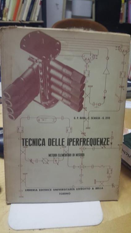Tecnica delle iperfrequenze metodi elementari di misura - copertina