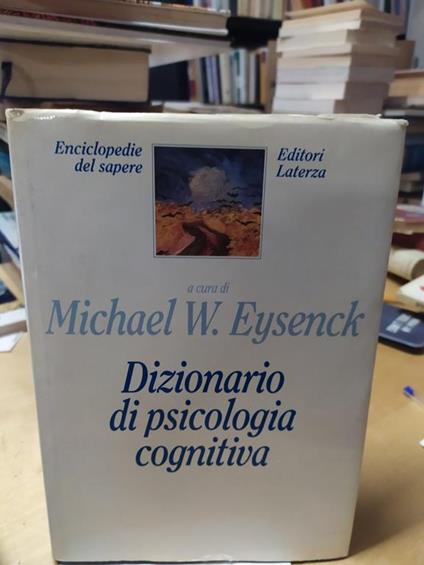 Dizionario di psicologia cognitiva - copertina