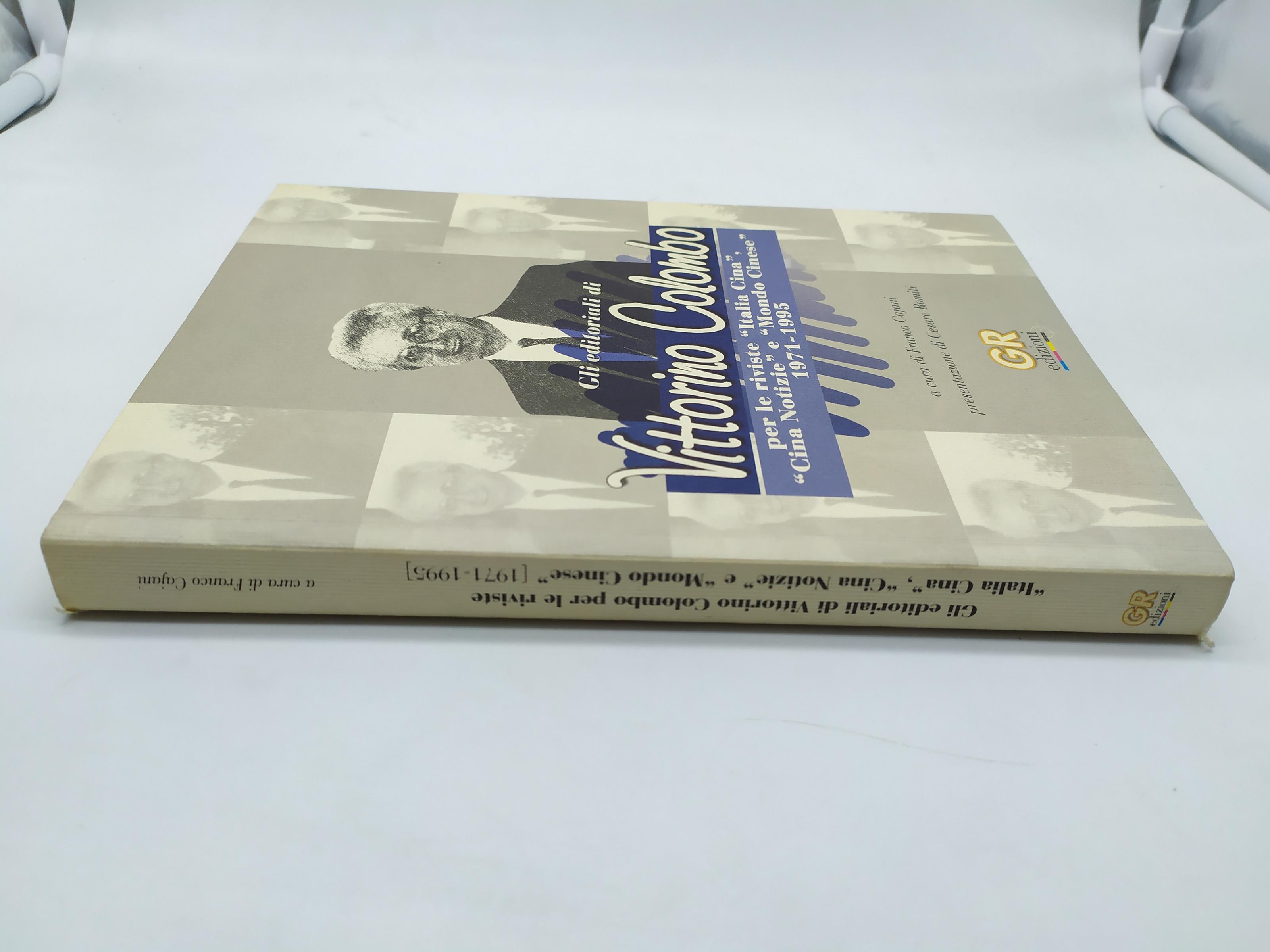 gli editoriali di vittorio colombo per le riviste italia cina ,cina notizie e mondo cinese 1971-1995