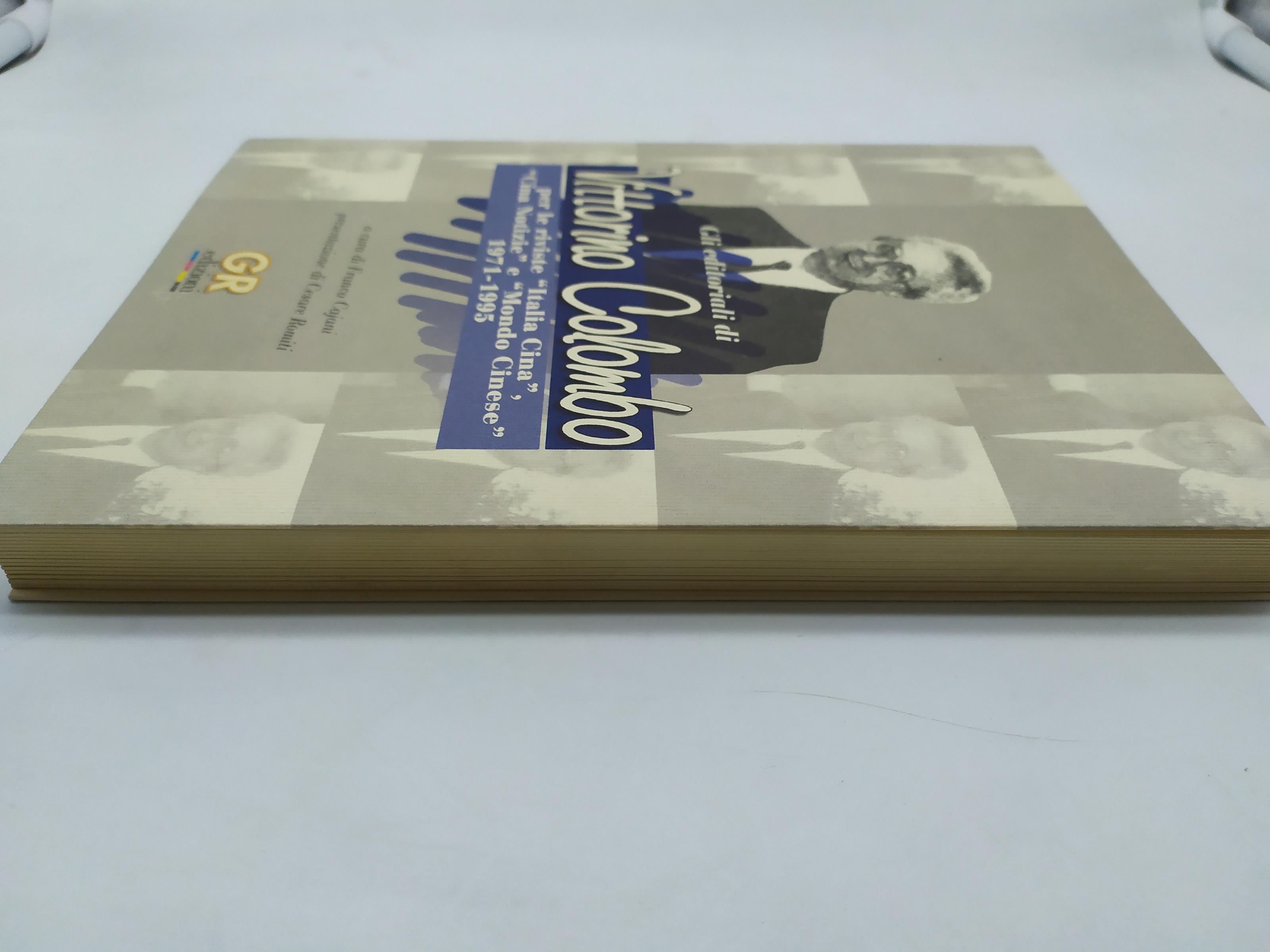 gli editoriali di vittorio colombo per le riviste italia cina ,cina notizie e mondo cinese 1971-1995