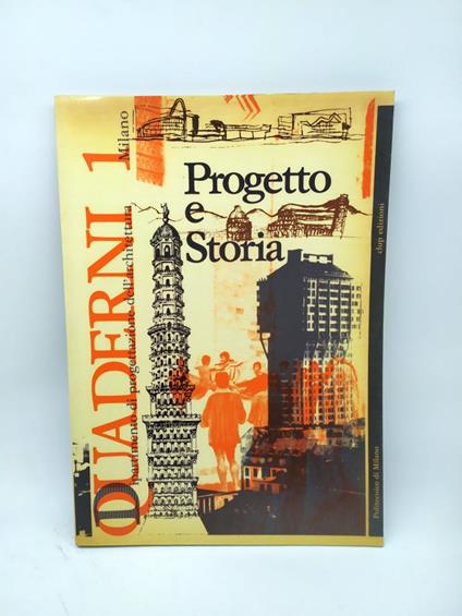 quaderni 1 progetti e storia d'ipartimento di progettazione dell'architettura - copertina