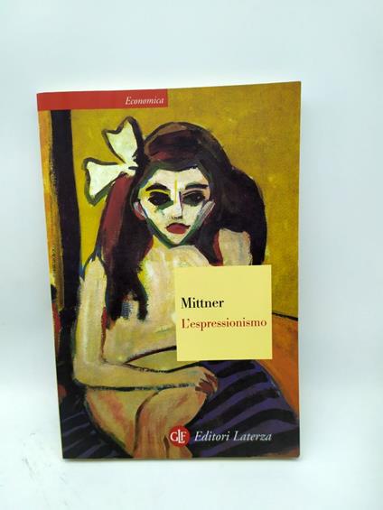 mittner l'espressionismo laterza - copertina