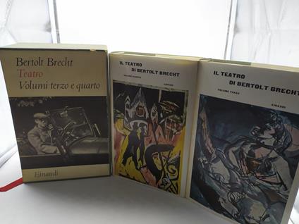 brecht teatro III IV einaudi - copertina