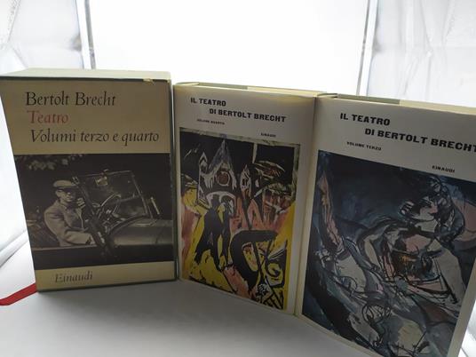 brecht teatro III IV einaudi - copertina