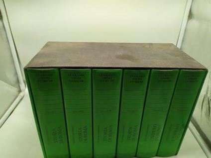 Le grandi opere storiche storia di roma l'impero di roma 6 volumi teodoro mommsen - copertina