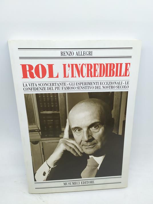 renzo allegri rol l'incredibile musumeci editore - copertina