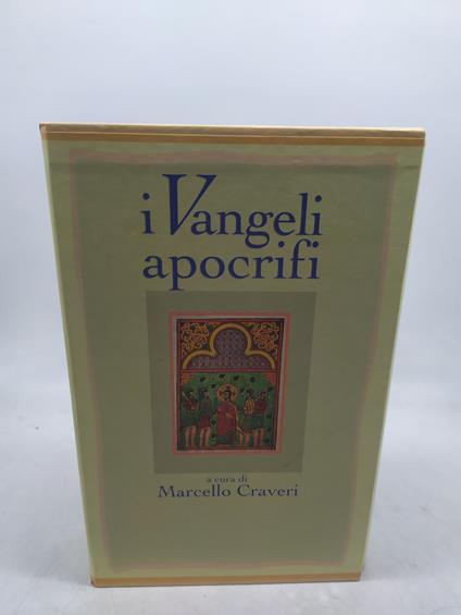 I vangeli apocrifi a cura di marcello craveri cde - copertina