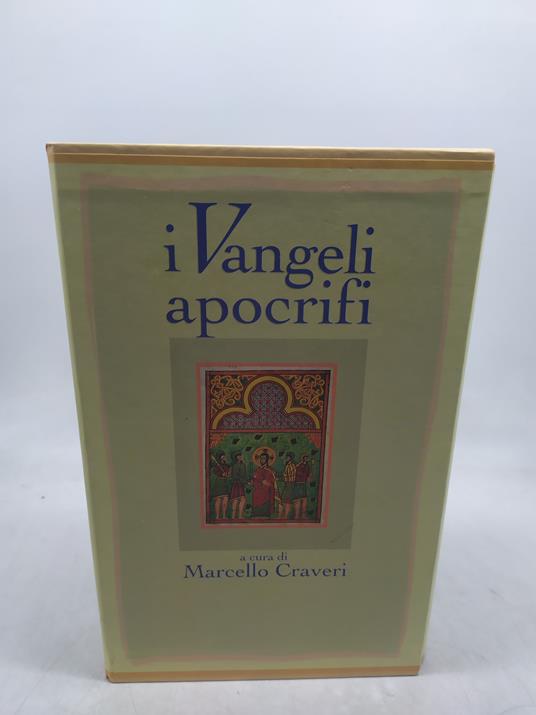 I vangeli apocrifi a cura di marcello craveri cde - copertina
