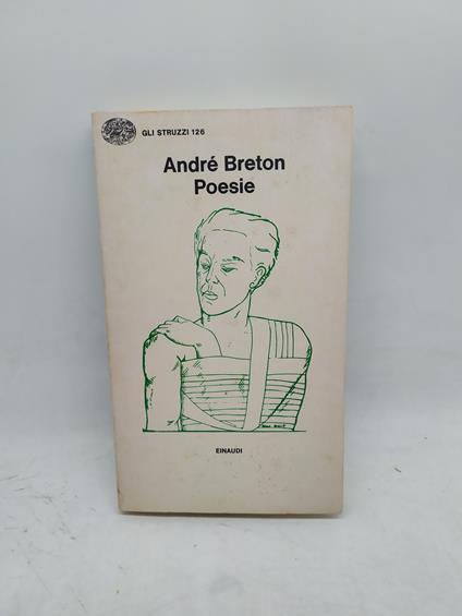andrè breton poesie einaudi gli struzzi 1977 - copertina