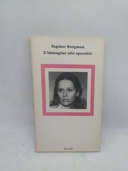 ingmar bergman l'immagine allo specchio einaudi - copertina