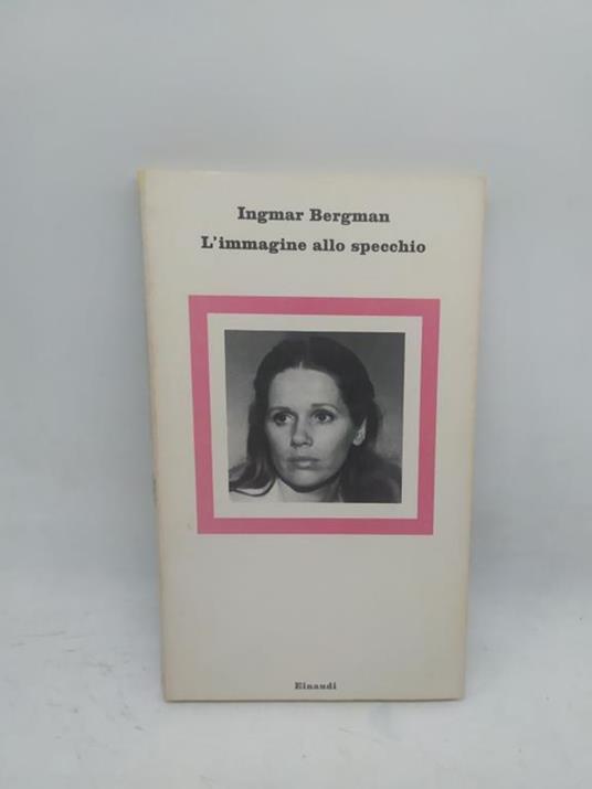 ingmar bergman l'immagine allo specchio einaudi - copertina