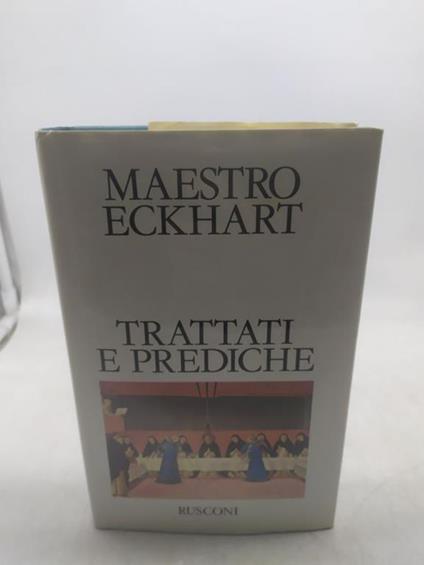 maestro eckhart trattti e prediche rusconi - copertina